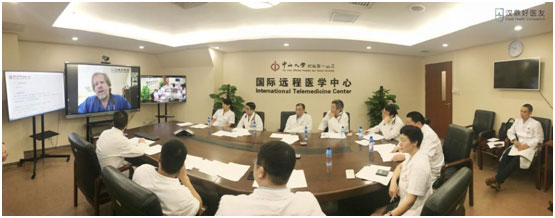 中美遠(yuǎn)程會診，遠(yuǎn)程醫(yī)療